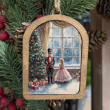 Canvas Arch Ornament Nutcracker Ballet