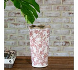 9.65h Rose Heirloom Vase