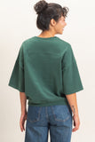 Washed Crew Neck Tee
