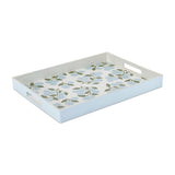 Blue Floral Tray