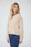 Striped Boxy Knit Top
