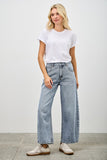 High Rise Low Curve Barrel Leg Jeans