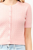 Cable Knit Cardigan