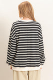Striped Long Sleeve Pullover