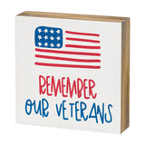 Remember Our Veterans Block