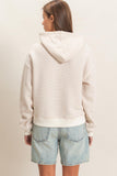 Striped French Terry Hoodie