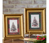 Plaid Christmas Tree Frame