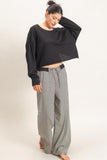 Striped Wide Leg Pants