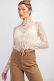 Sheer Lace Top