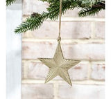 Gold Star Ornament
