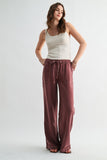 High Rise Wide Leg Pants