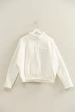 Comfy Half-Zip Fleece Sweatshirt