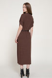 Belted Sweater Dress