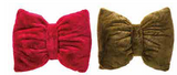 Fabric Holiday Bow Pillow