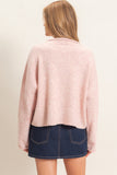 Button Front Collared Cardigan