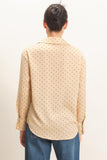 Button-Up Polka Dot Shirt