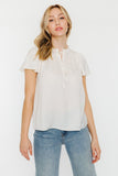 Flutter Sleeve Top