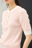 Striped Henley Sweater