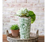 9.65h Verte Heirloom Vase