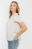 Flutter Sleeve Top