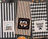 Boo To You! Embellished Dishtowels Mx Dz