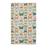 Butterfly Garden Printed Microfiber Dishtowel