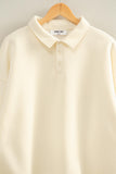 Oversized Fleece Polo