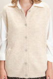 Button-Up Sweater Vest