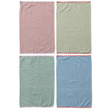 Woven Cotton Tea Towel W Stripes,