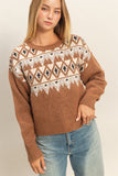 Fair Isle Pullover Sweater