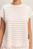 Striped Short Sleeve Top