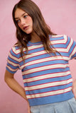 Striped Crew Neck Sweater