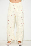 Cherry Print Pants