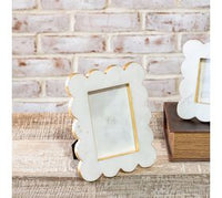 Marble Scalloped Frame