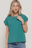 Sleeveless Garment Dyed T-Shirt