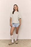 Loose Fit Cotton Jersey Tee