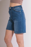 Denim Bermuda Shorts