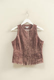 Mineral Washed Sleek Vest