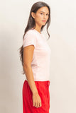 Mineral Washed Crew Neck Tee