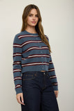 Multi-Color Striped Cardigan