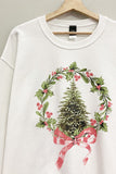 Christmas Wreath Sweatshirt