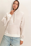 Striped French Terry Hoodie