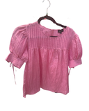 Short Sleeve Pleated Top