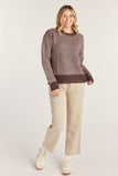 Herringbone Pattern Sweater
