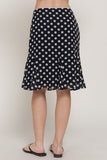 Mermaid Polka Dot Chiffon Skirt