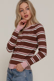 Long Sleeve Striped Sweater