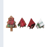Mango Wood Cutting Board W Dish Cloths
