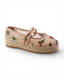 Embroidered Flat Shoe
