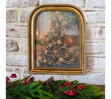 Antique Gold Christmas Tree Frame