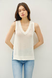 Varsity Style V-Neck Tank